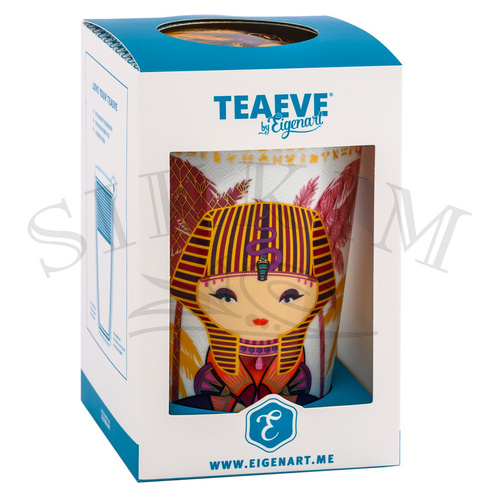 Kubek termiczny JM z zaparzaczem `Mały Egipt Lilac` 350ml